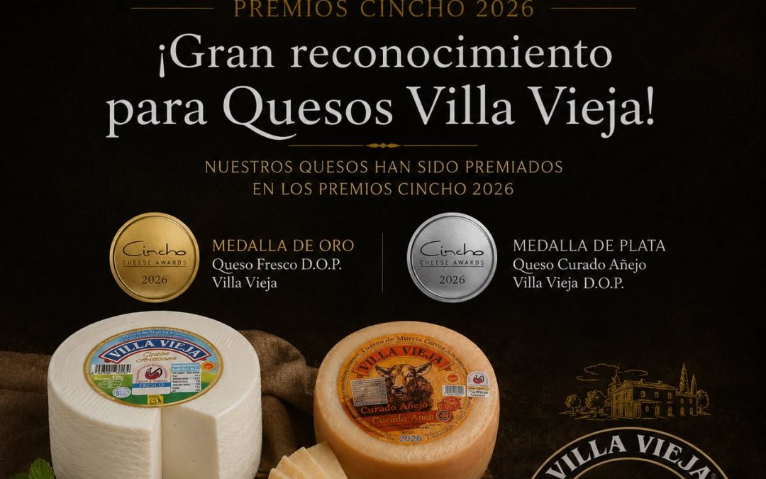 Nuestros quesos han sido reconocidos en los Premios Cincho 2026, uno de los certámenes más prestigiosos del mundo del queso.
